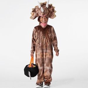 3T Glowing Light Up Triceratops Halloween Costume